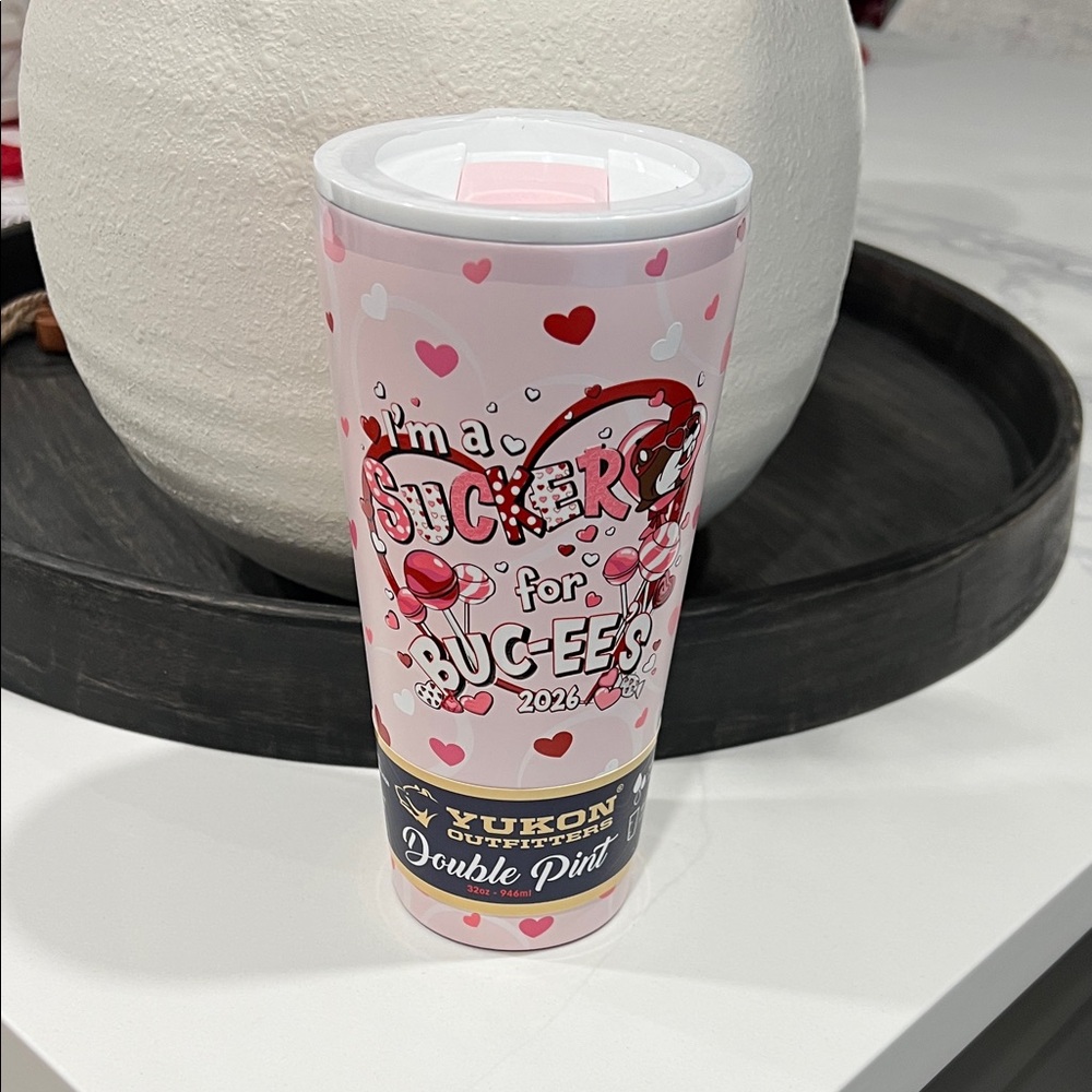 ❤️💕Cute. 2026 Valentine BUC-EES Tumbler